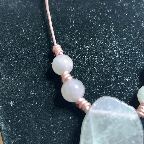 Rose Quartz necklace - Picture 3 of 6